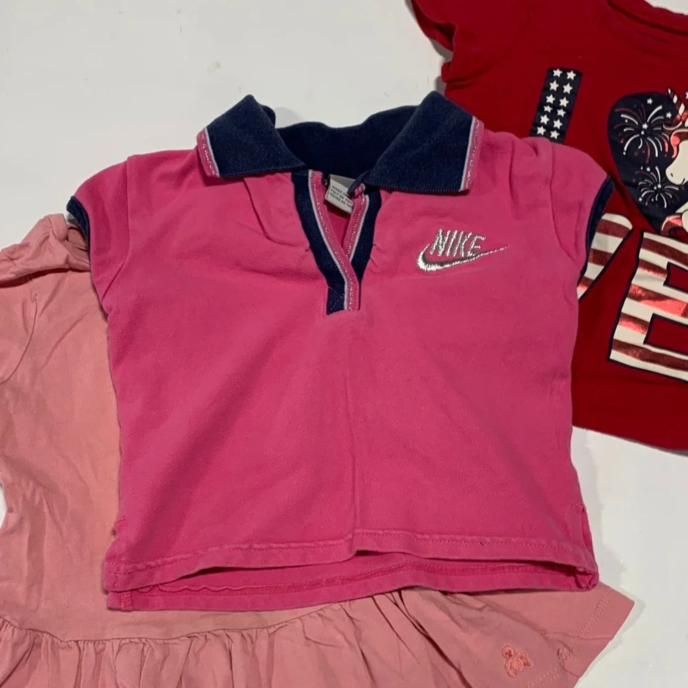 Nike Pink Polo Shirt and Kids Clothing LOT 2T /‎ 3T 4247